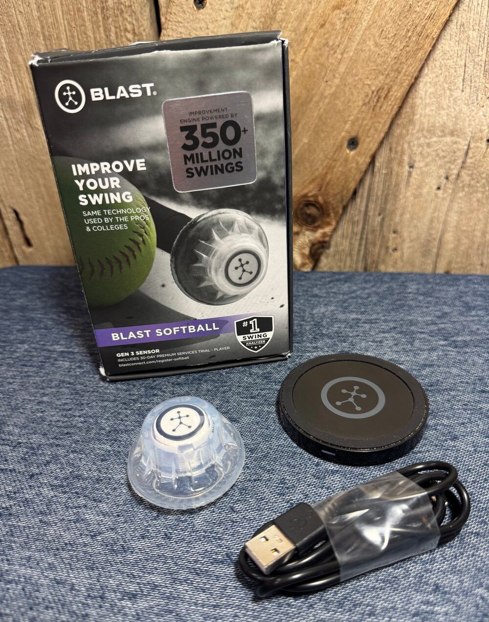 Blast Softball Swing Analyzer Improve Your Swing at Every Level Gen 3 Sensor
